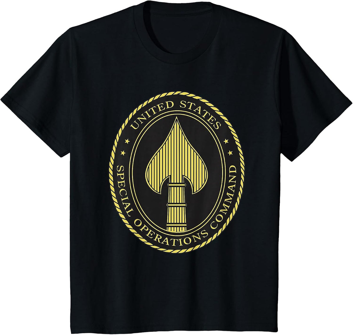 US Special Operations Command USSOCOM SOCOM Military Morale T-Shirt - Black