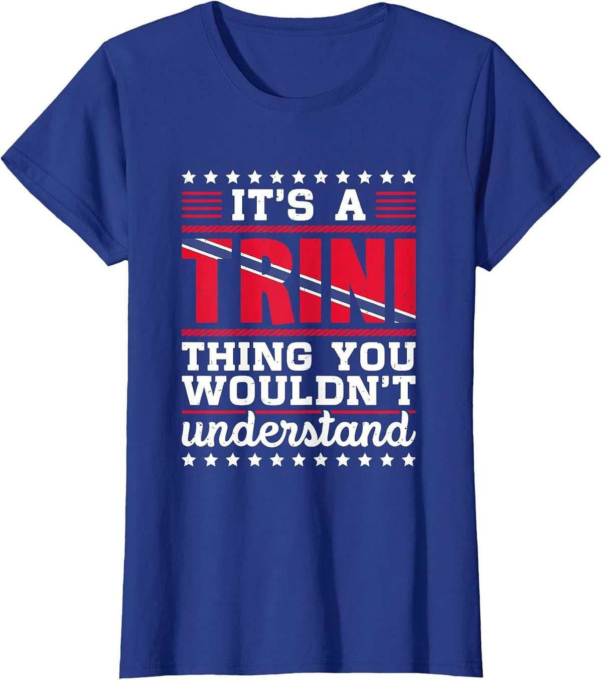 Trini Trinidadian Country Tobago Trinidad T-Shirt - Royal Blue