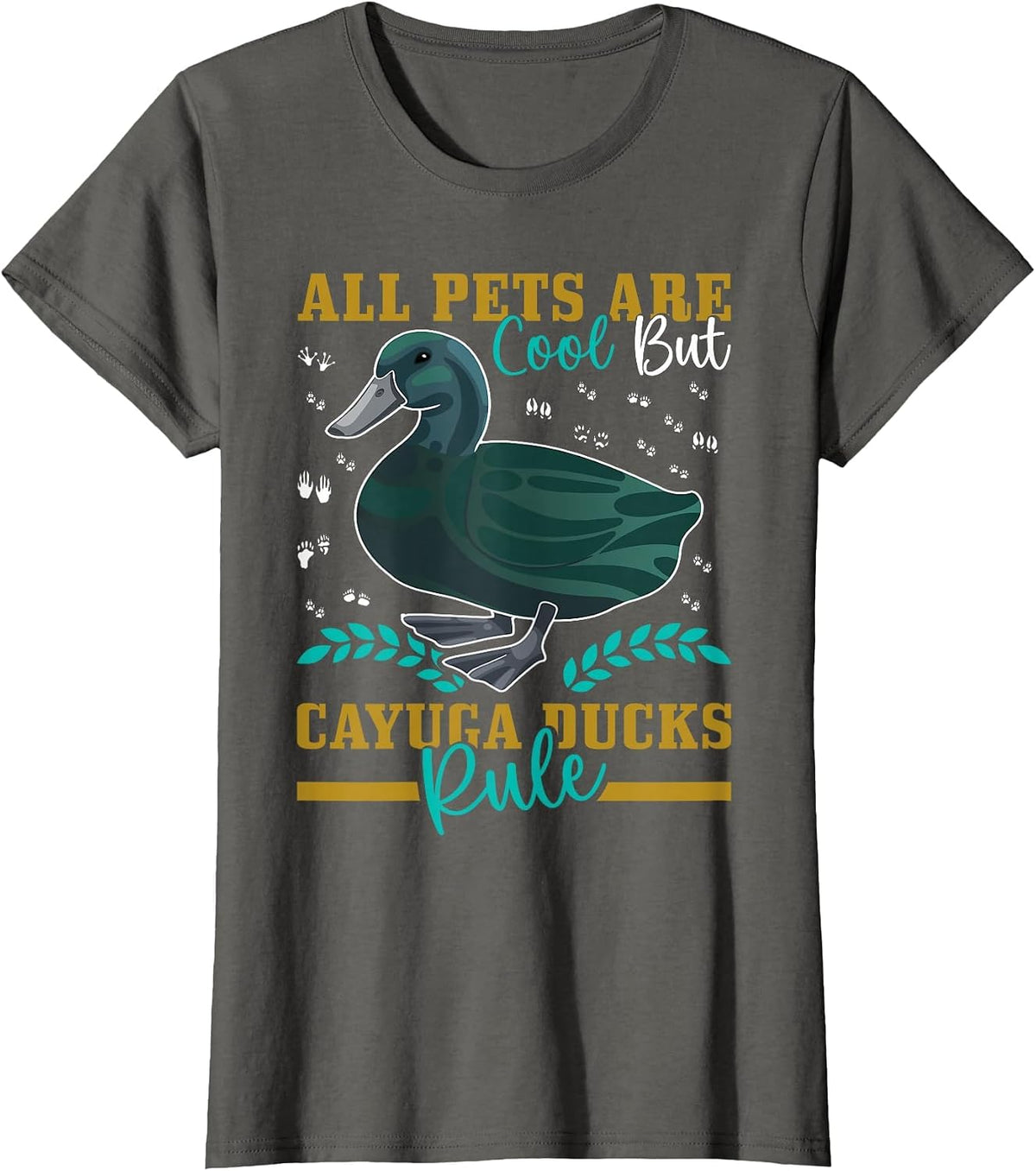 Cayuga Duck Accessories T-Shirt - Asphalt Grey