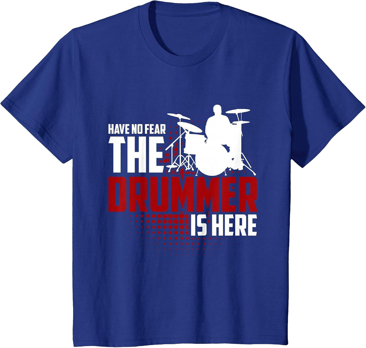 Drums T-Shirt - Royal Blue