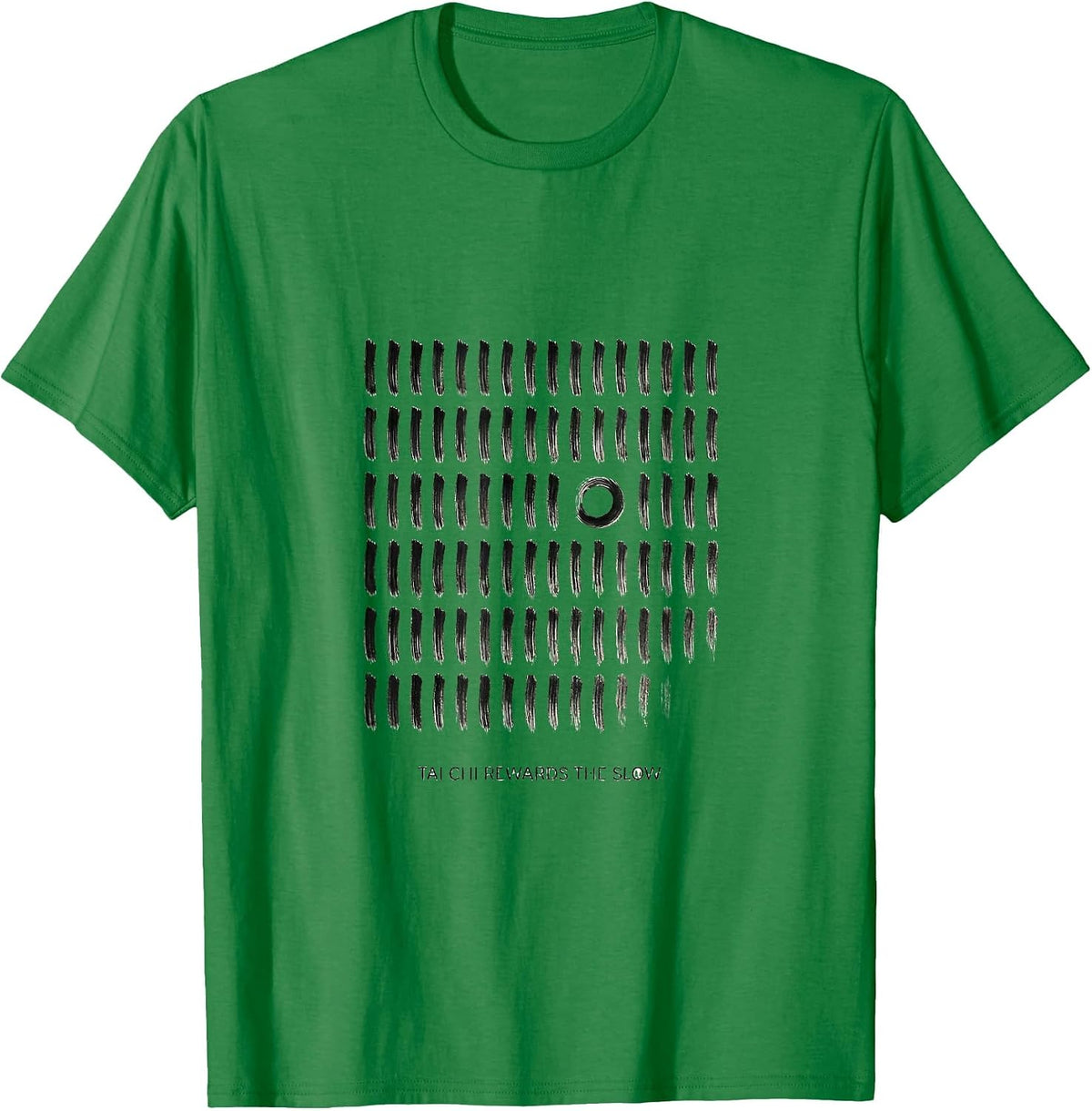Men's Tai Chi Rewards The Slow Zen Martial Arts Balance Gift T-Shirt - Kelly Green