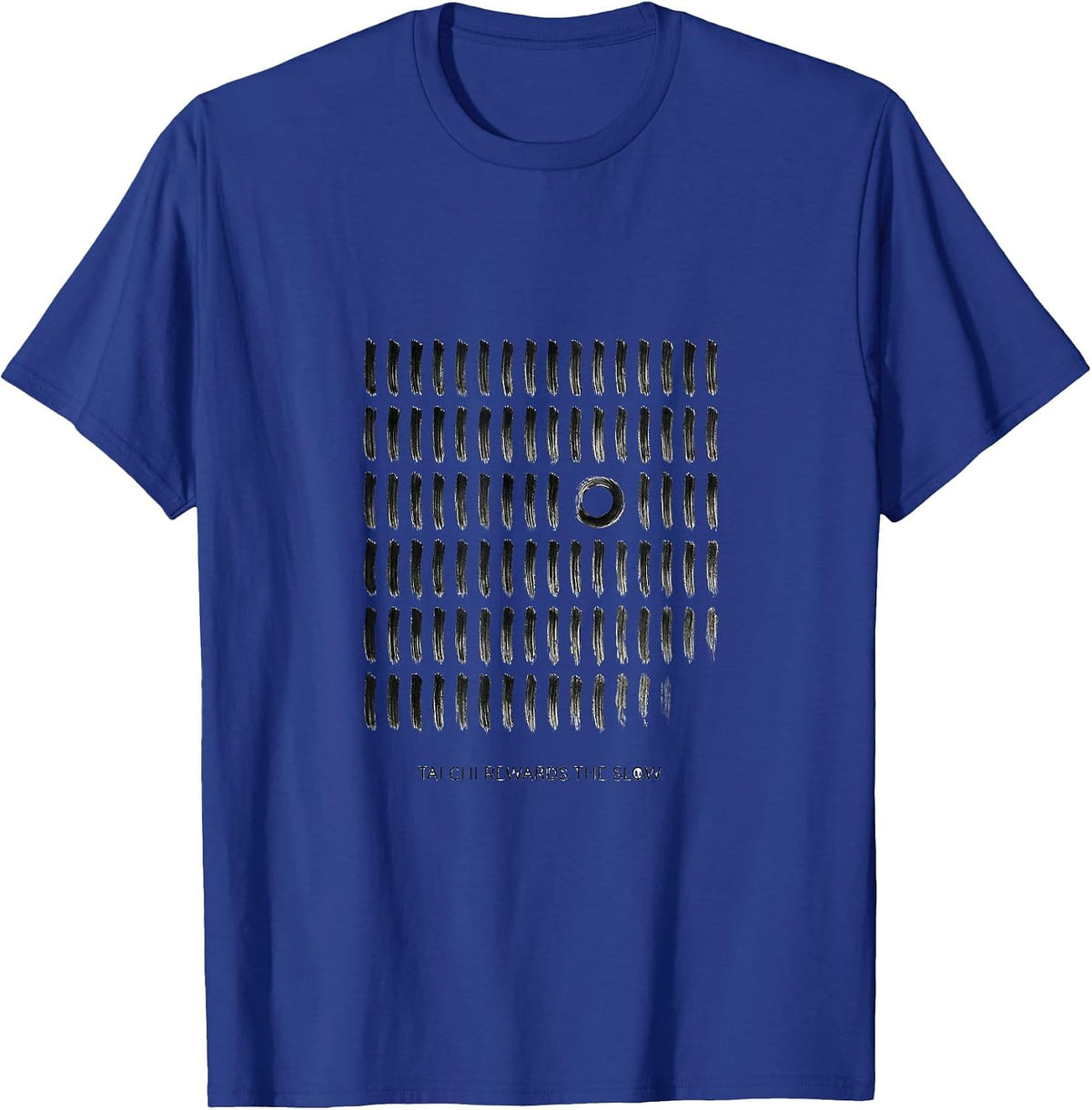 Men's Tai Chi Rewards The Slow Zen Martial Arts Balance Gift T-Shirt - Royal Blue