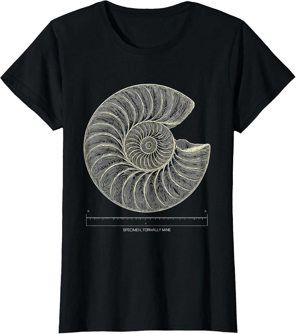 Specimen, Formally Mine Topographic Contour Funny Rock T-Shirt - Black