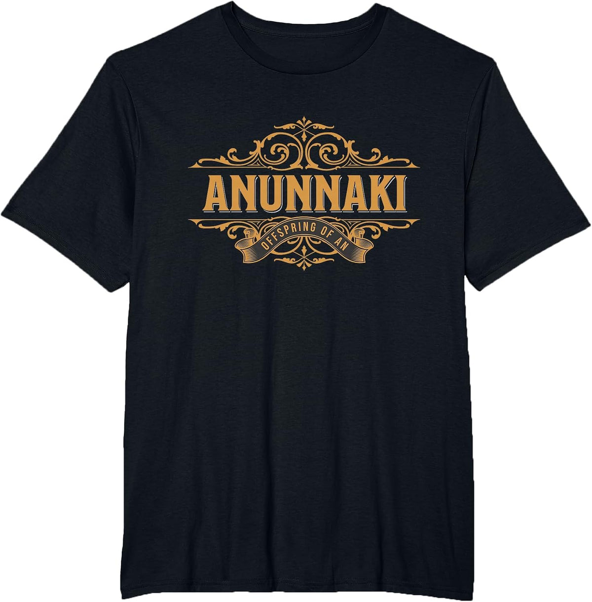 Anunnaki Ancient Mesopotamian Gods T-Shirt - Black