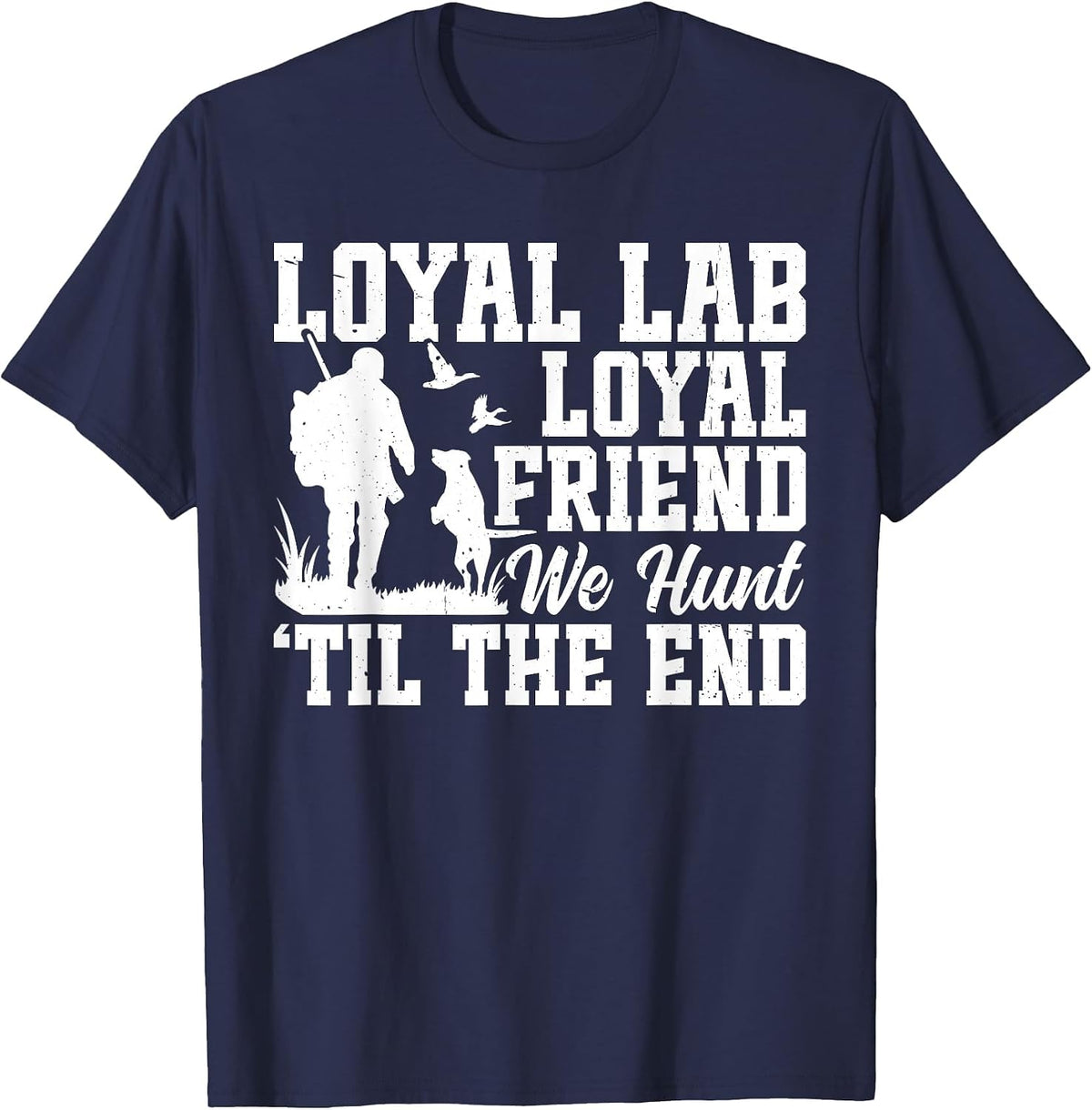 Duck Hunting T-Shirt - Navy Blue
