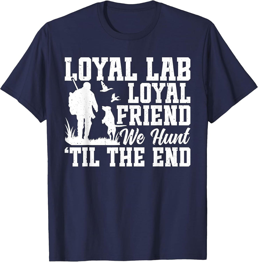 Duck Hunting T-Shirt - Navy Blue
