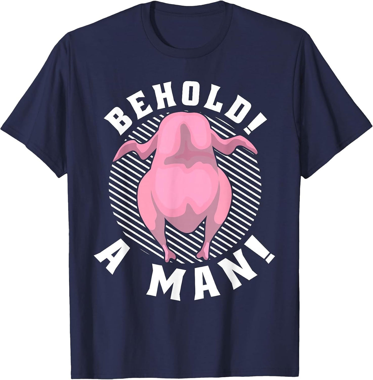Diogenes Behold A Man Philosophy Troll Philosophy Lovers T-Shirt - Navy Blue