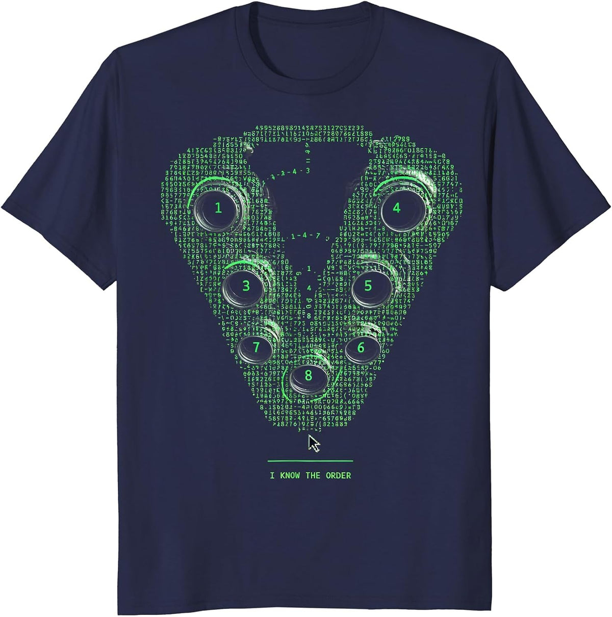 I know the order Funny Mechanic Garage Car Guy Humor T-Shirt - Navy Blue