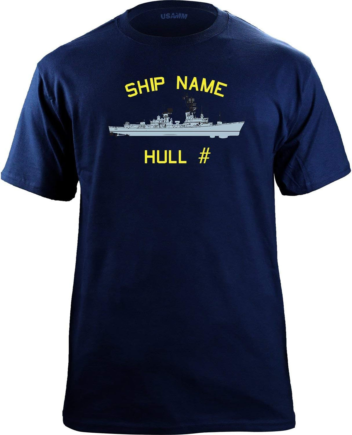 Customizable Decommissioned U.S Navy Ship Class T-Shirt - Adams Destroyer
