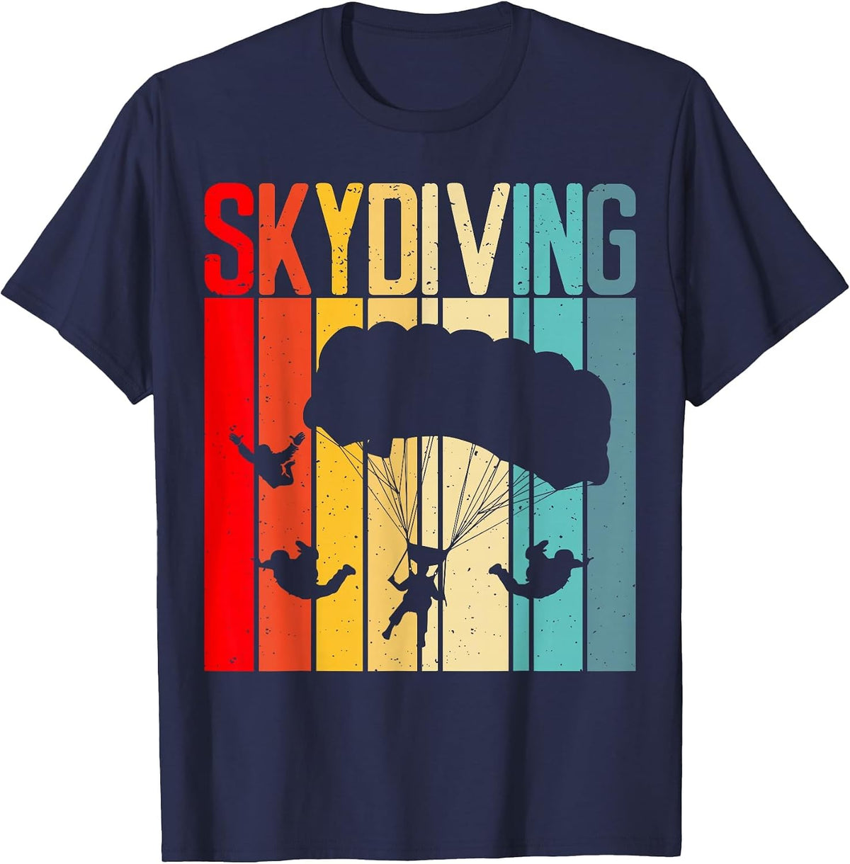 Skydiving T-Shirt - Navy Blue