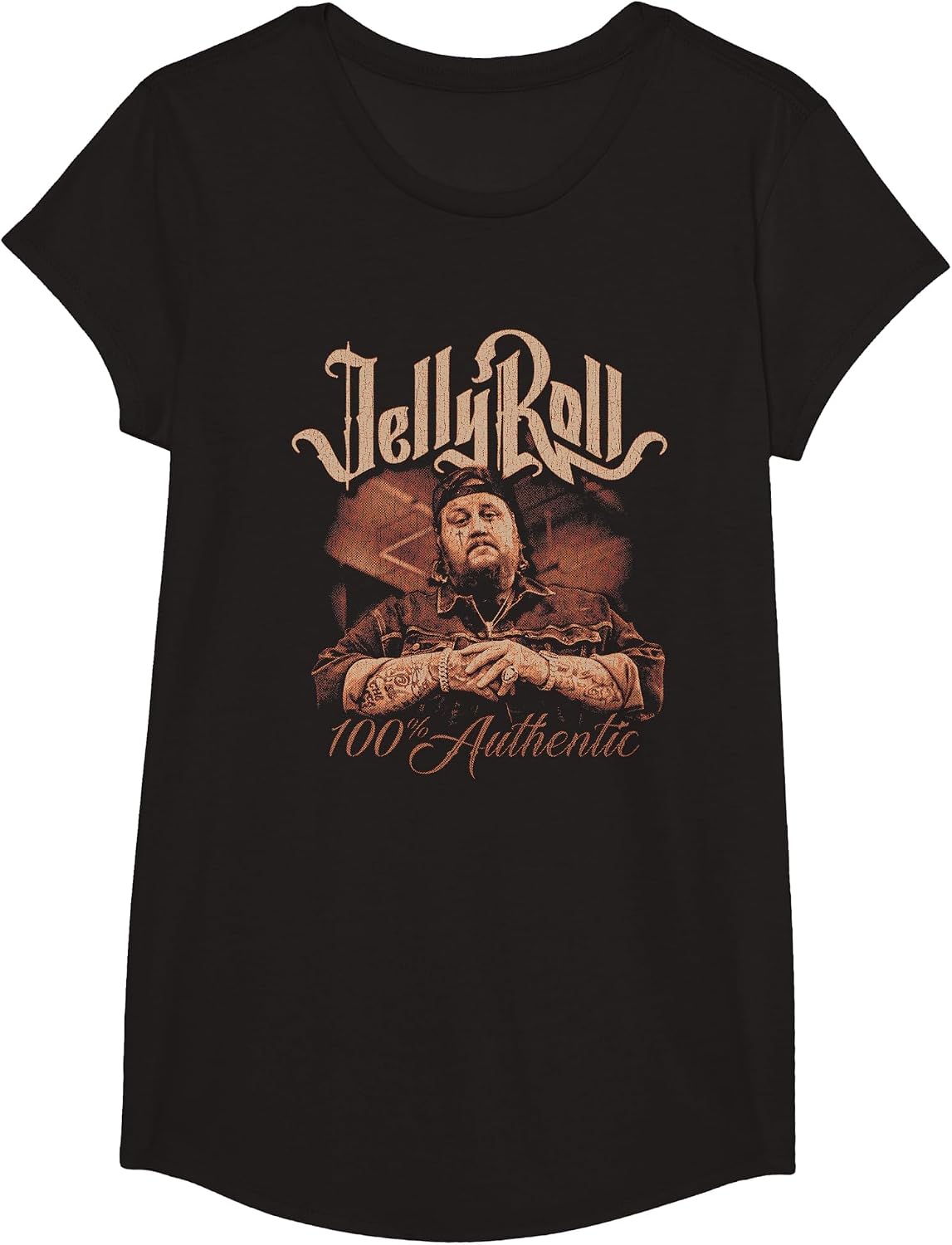 Jelly Roll - Authentic T-Shirt - Girls Black