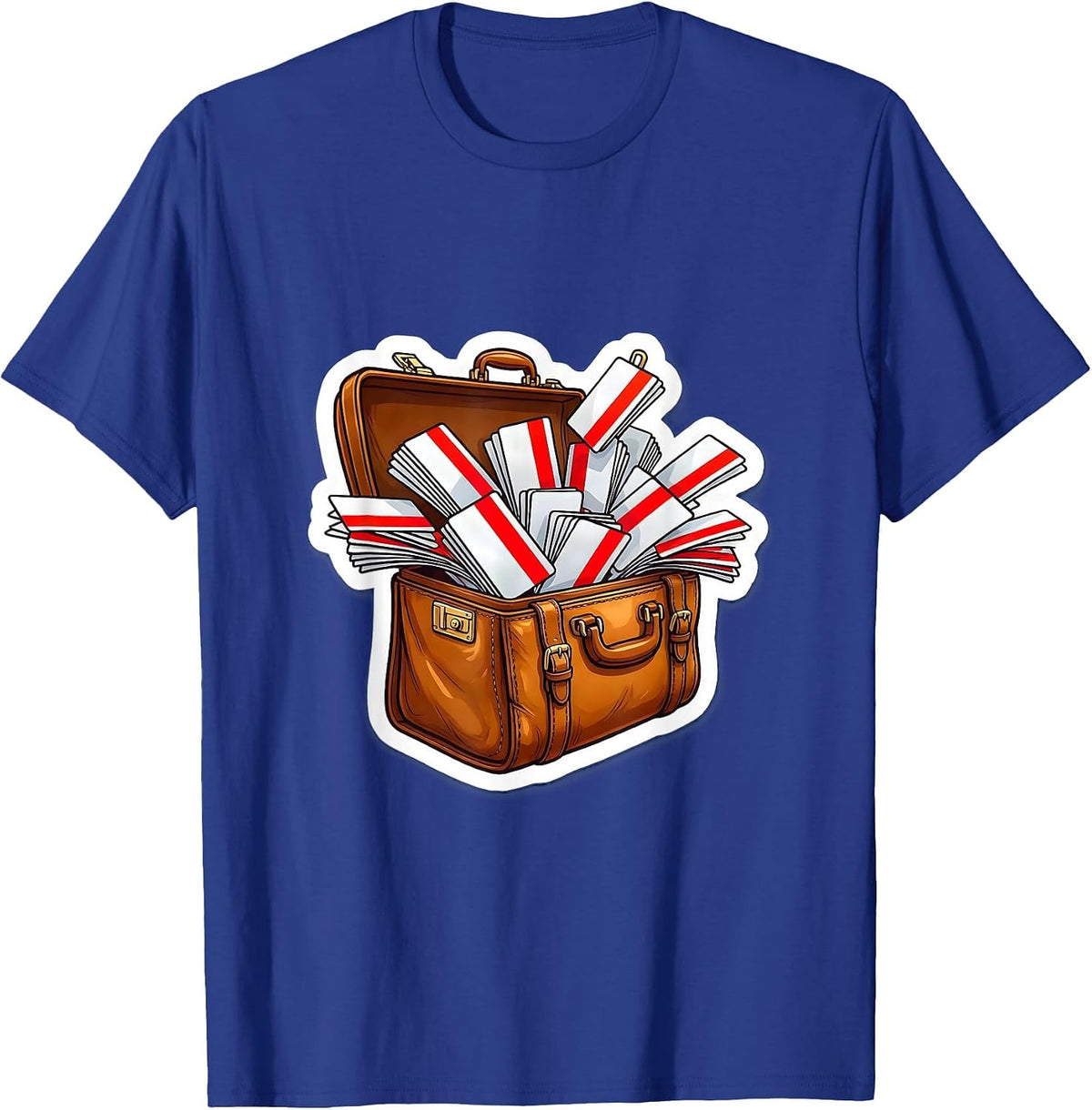 Men's I Cant But I Know A Guy Networking Design T-Shirt - Royal Blue