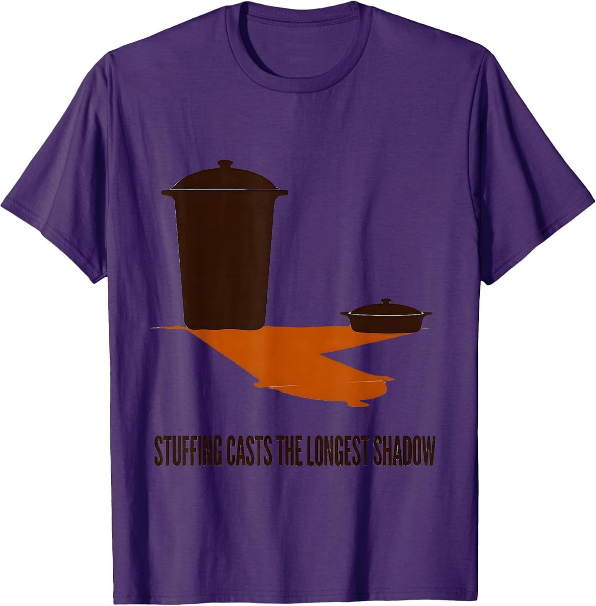 Stuffing Casts The Longest Shadow Bootleg 90's Rap Rock T-Shirt - Purple