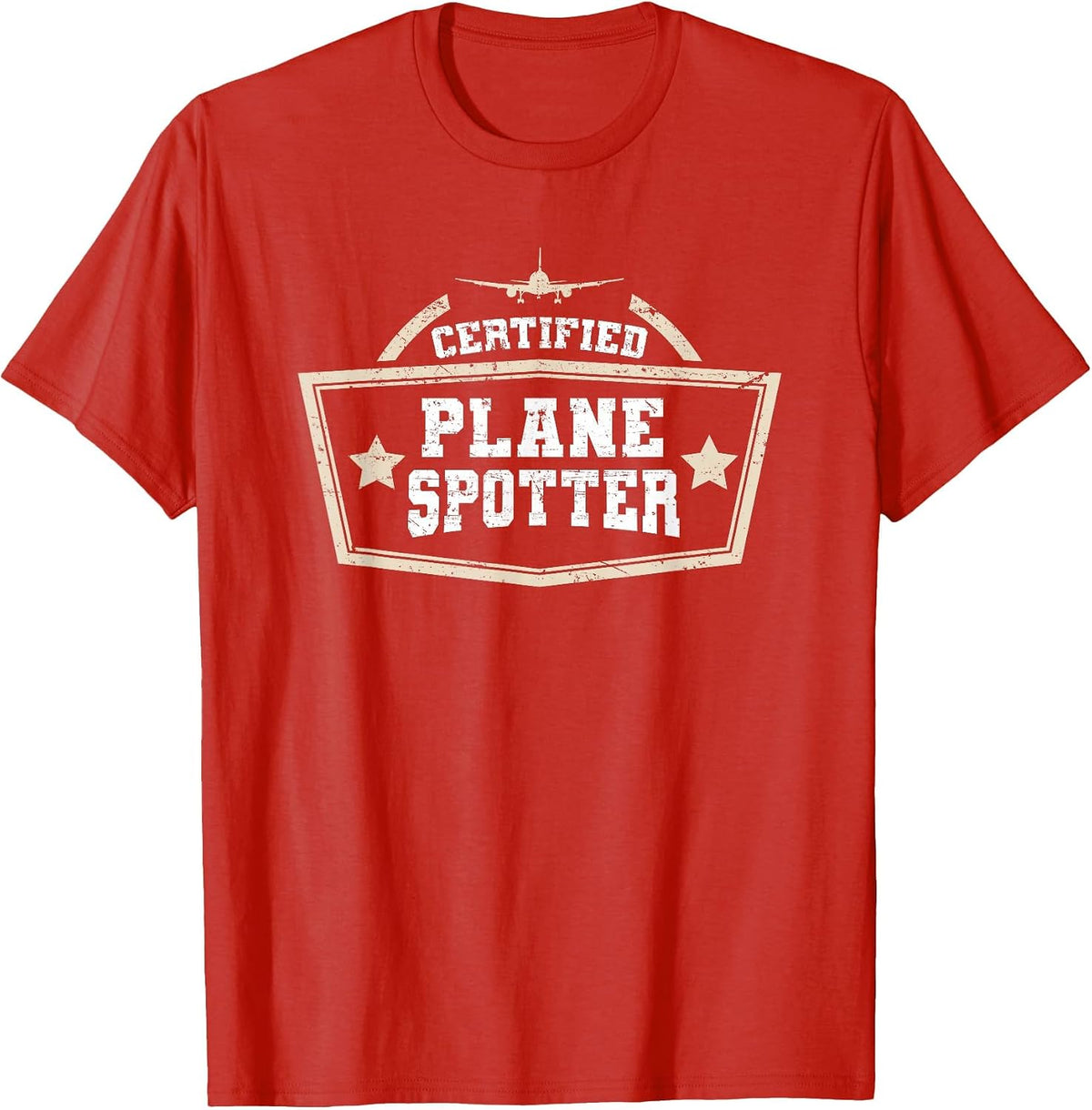 Plane Spotting Plane Spotter T-Shirt - Red