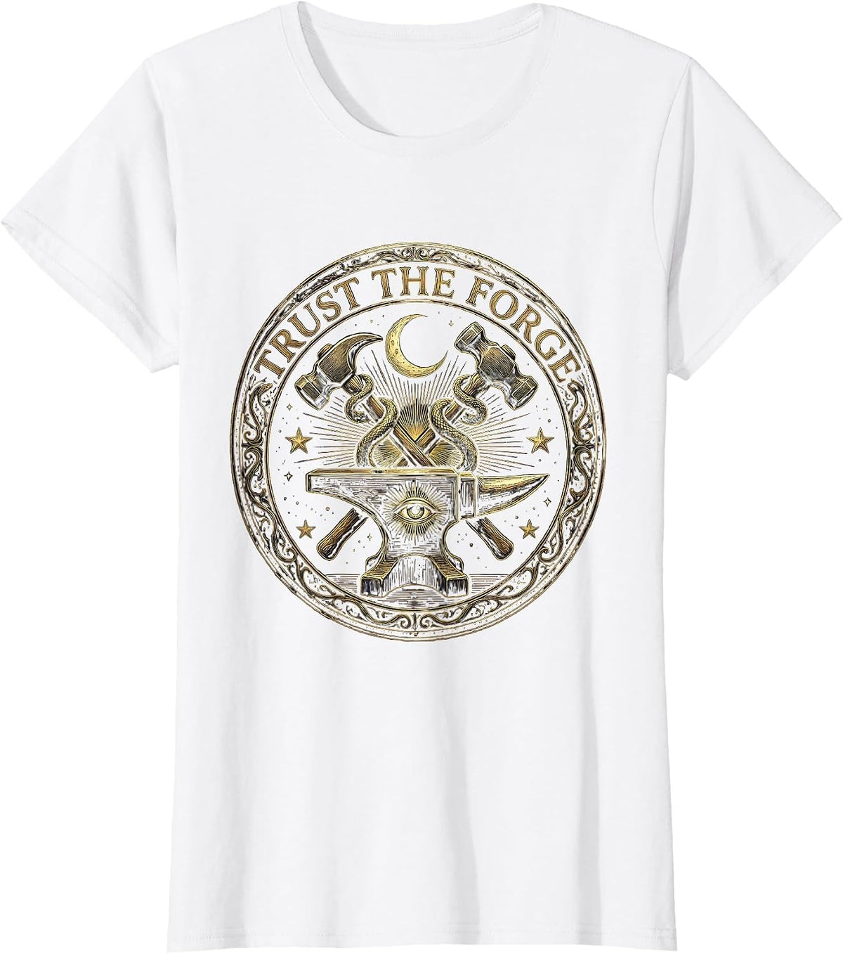 Trust the Forge Valley Forge Automotive Design T-Shirt - White