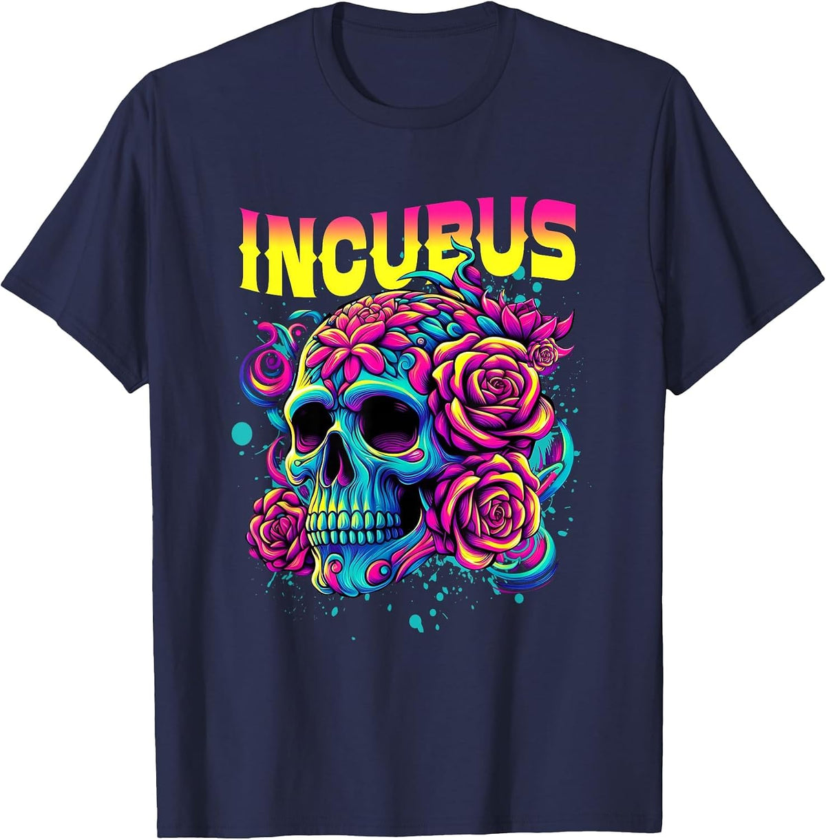 View Halloween T-Shirt - Navy Blue