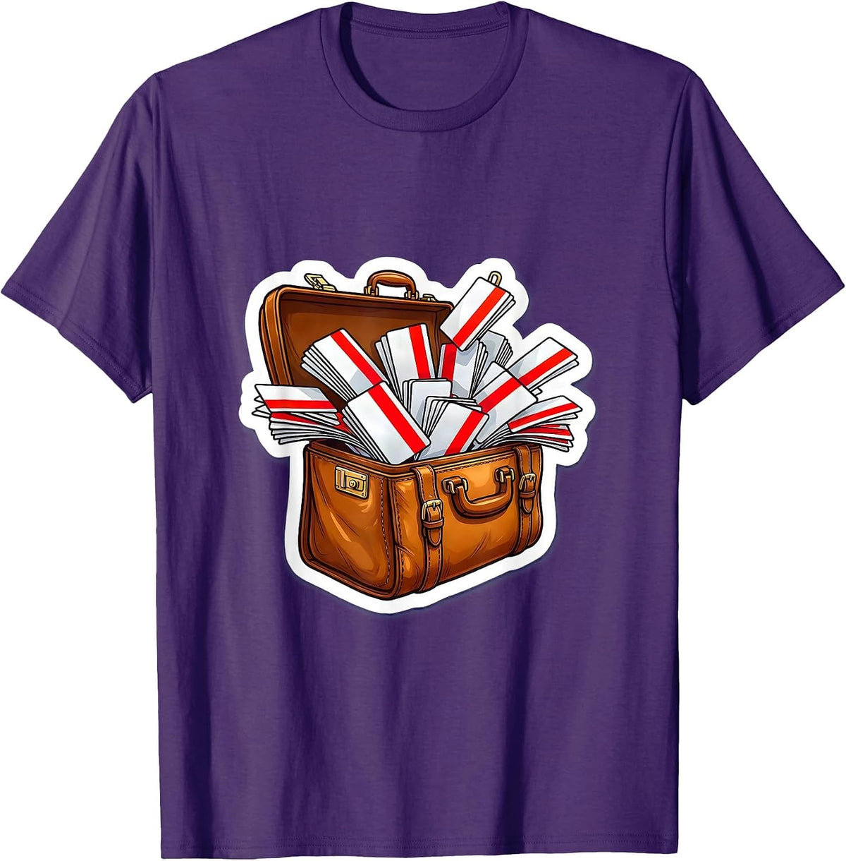 Men's I Cant But I Know A Guy Networking Design T-Shirt - Purple