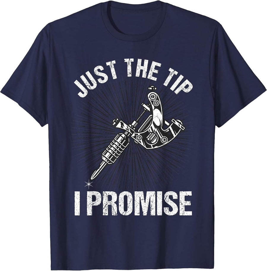 Funny Tattoo Artist Art for Men Women Tattooer Tattoo Artist T-Shirt - Navy Blue