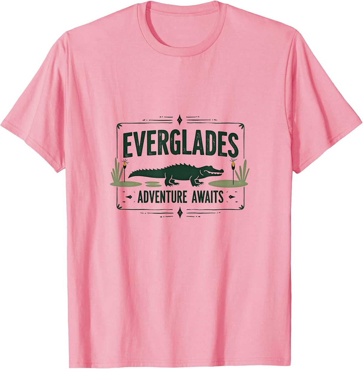 Mademark Florida T-Shirt - Pink-everglades Adventure