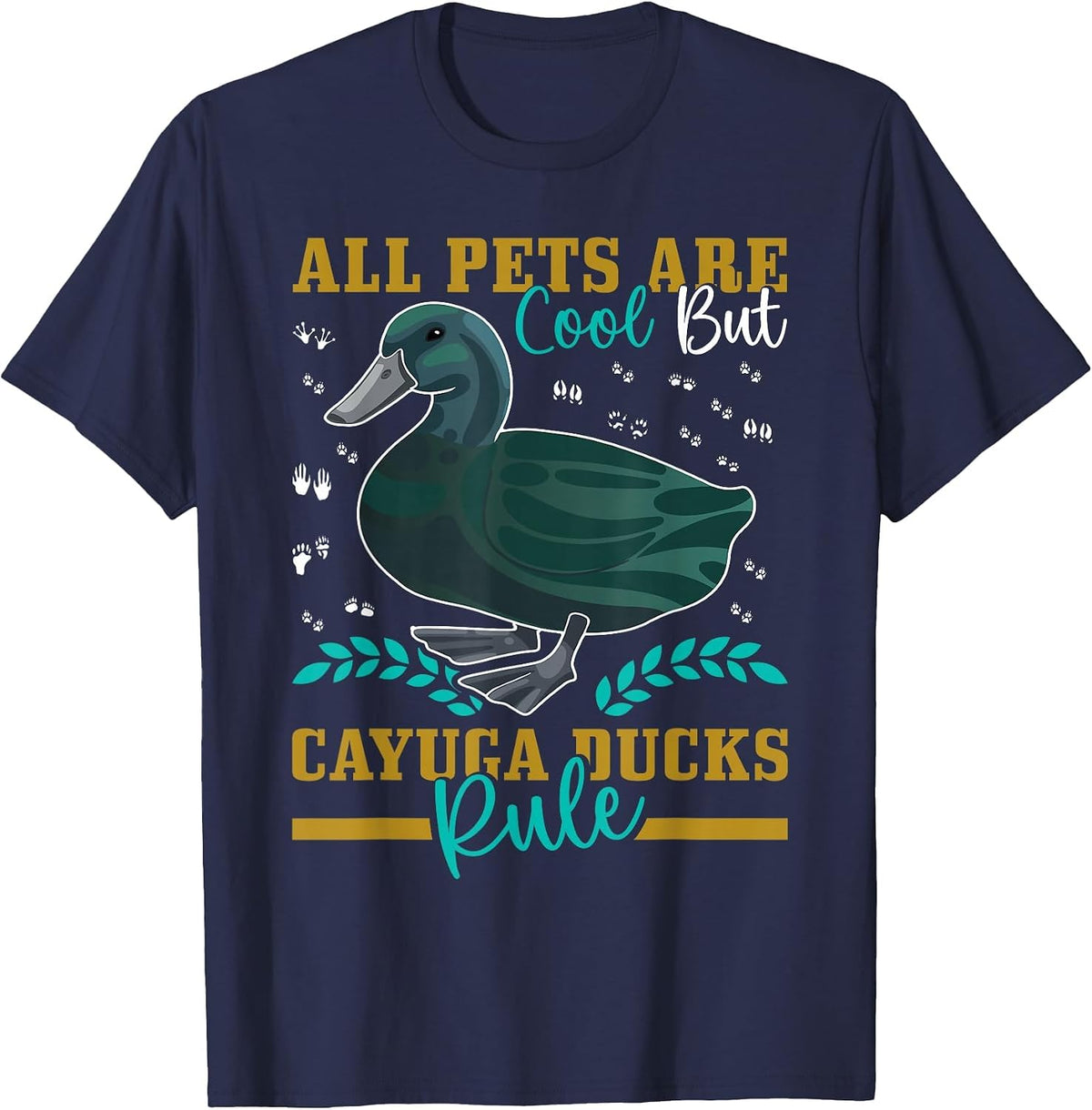 Cayuga Duck Accessories T-Shirt - Navy Blue