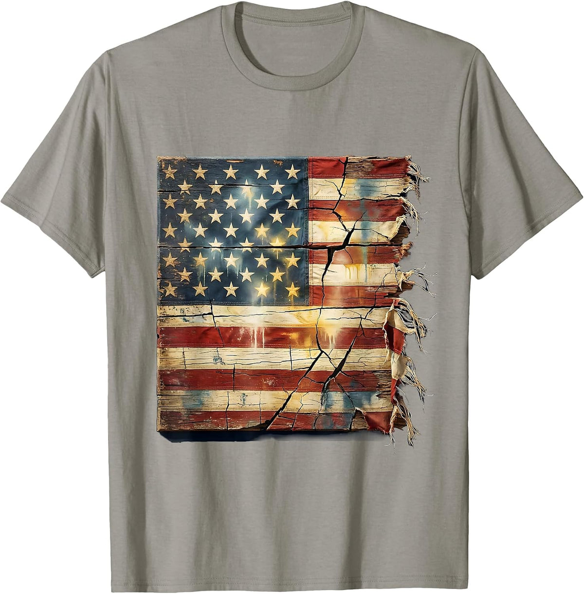 Men's Cowboy Riding Horse Desert Sunset Illustration T-Shirt - Slate Grey