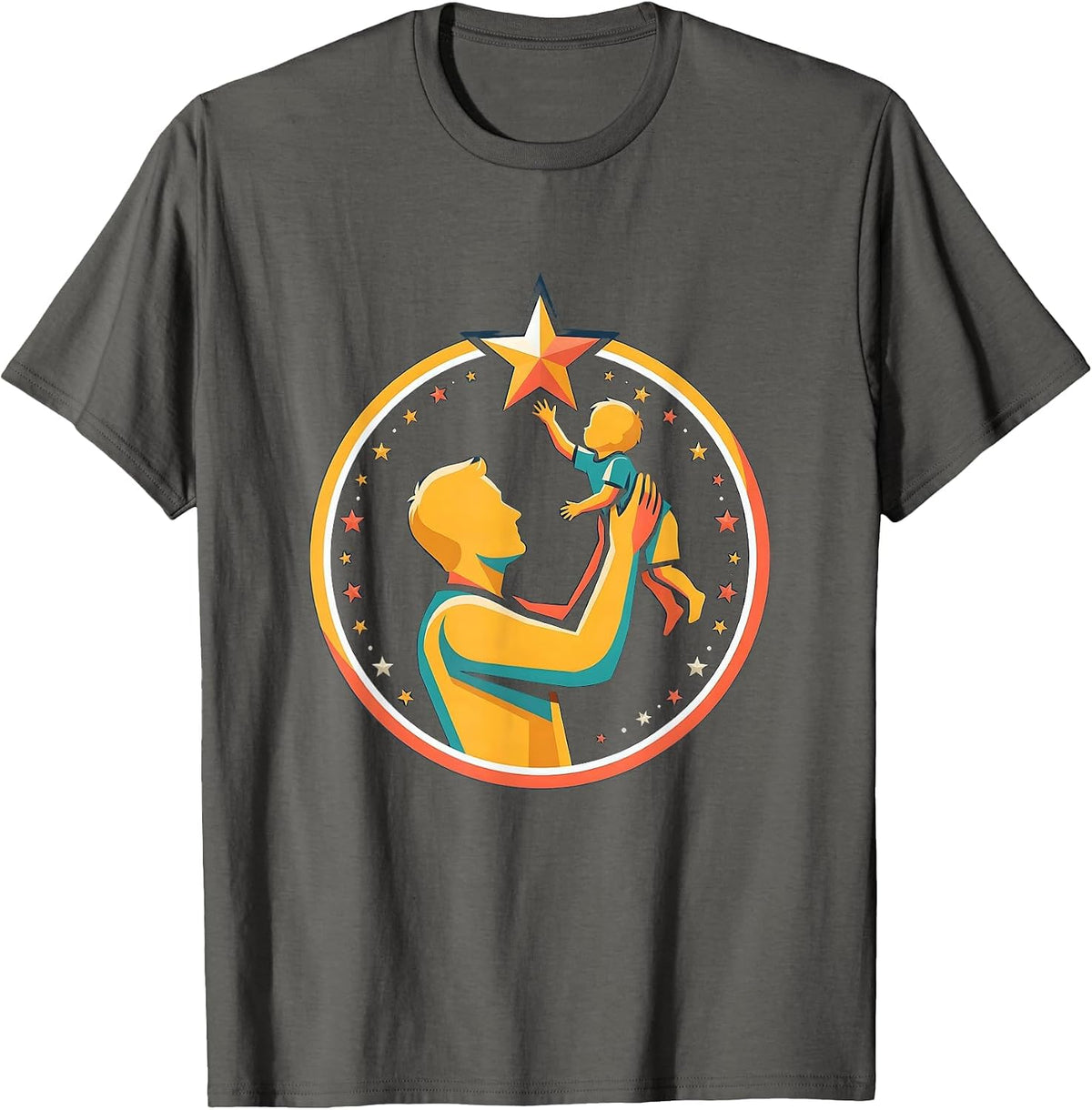 Men's Paraprofessional Reach for the Stars Graphic T-Shirt - Asphalt Grey