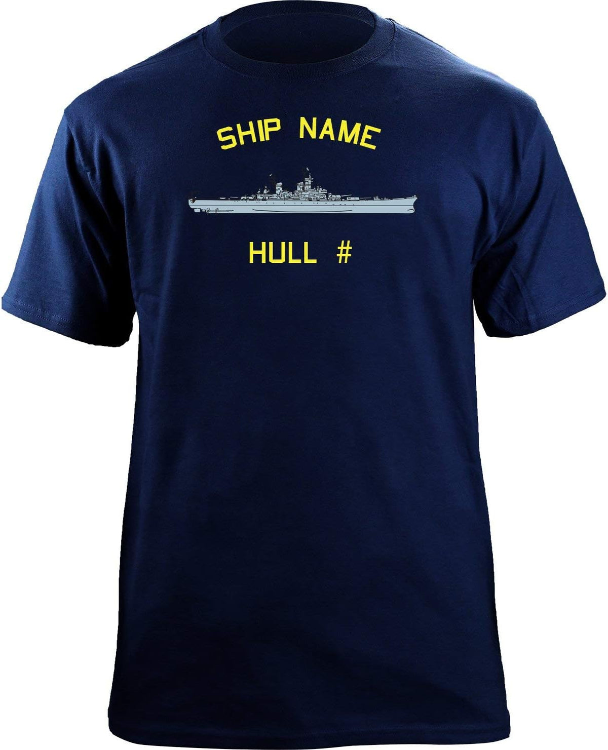 Customizable Decommissioned U.S Navy Ship Class T-Shirt - Iowa