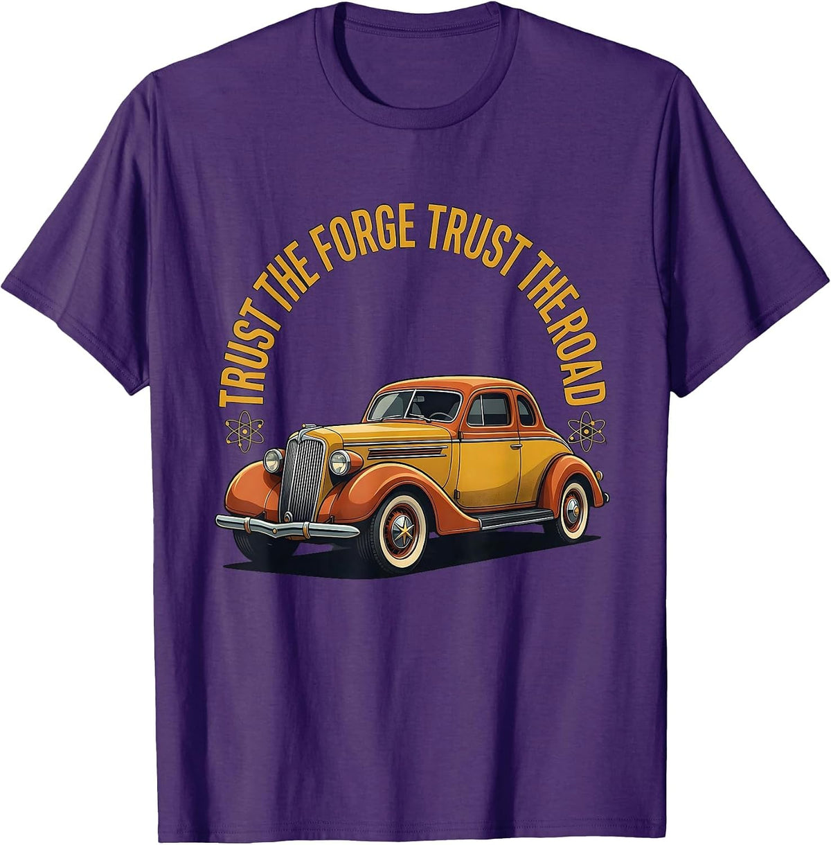 Men's Valley Forge Automotive Trust the Forge Trust the Road T-Shirt - Purple