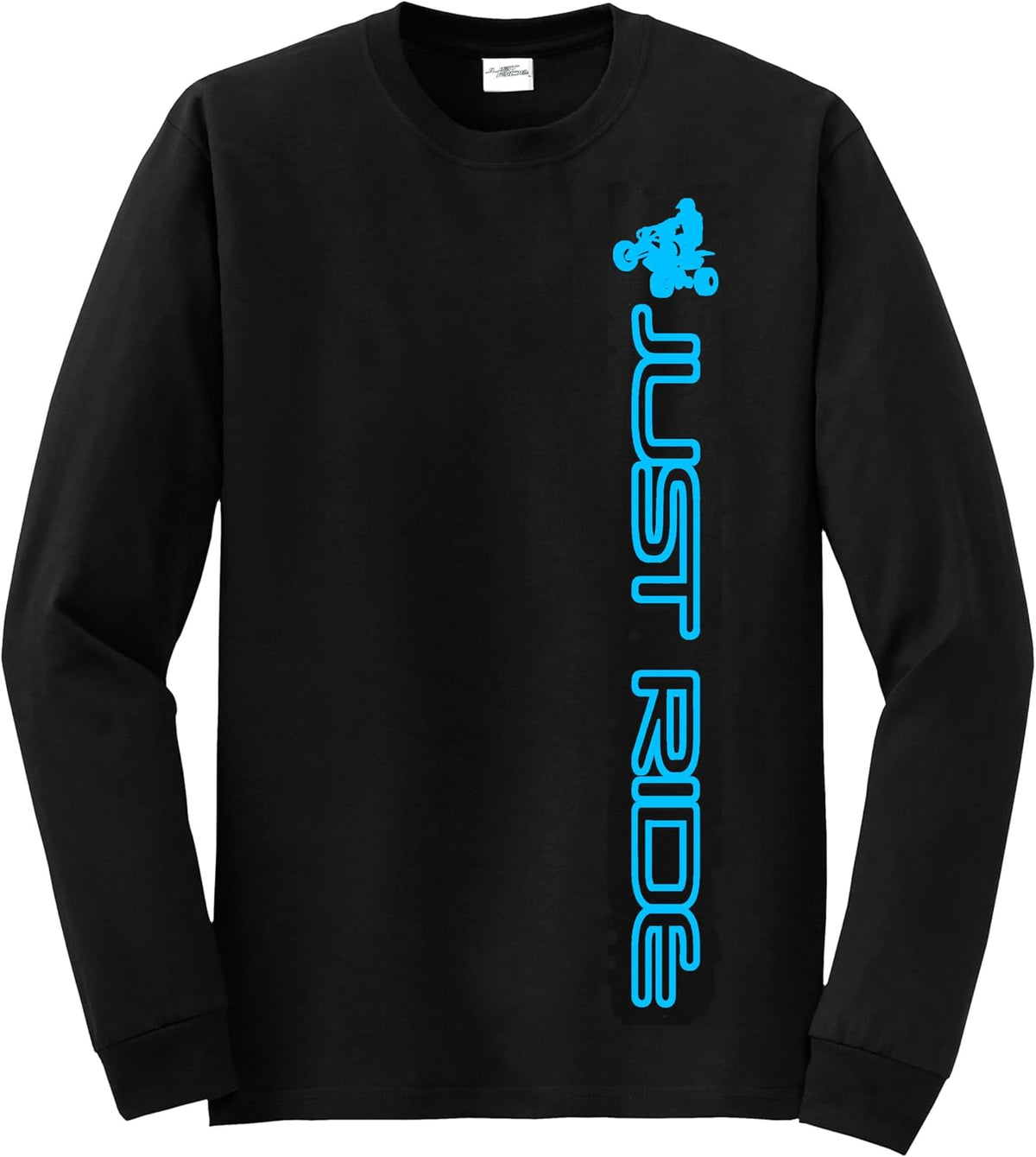 JUST RIDE Quad ATV Long Sleeve Shirt - Sky Blue
