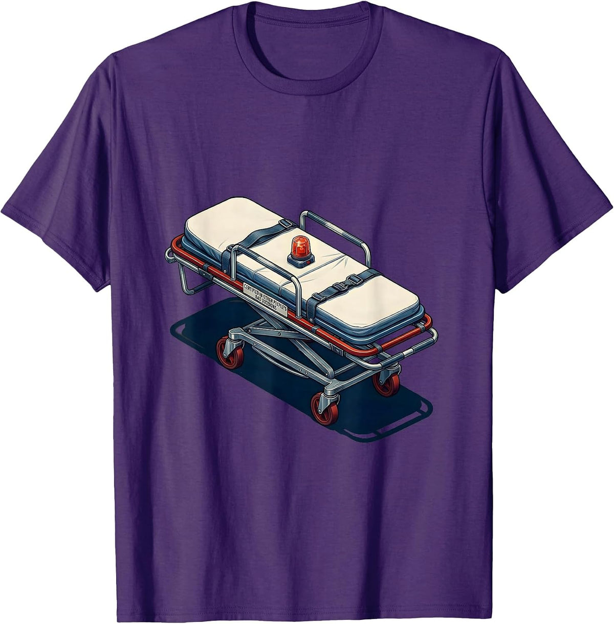 Men's Certified in Other People's Bad Decisions Funny EMT T-Shirt - Purple