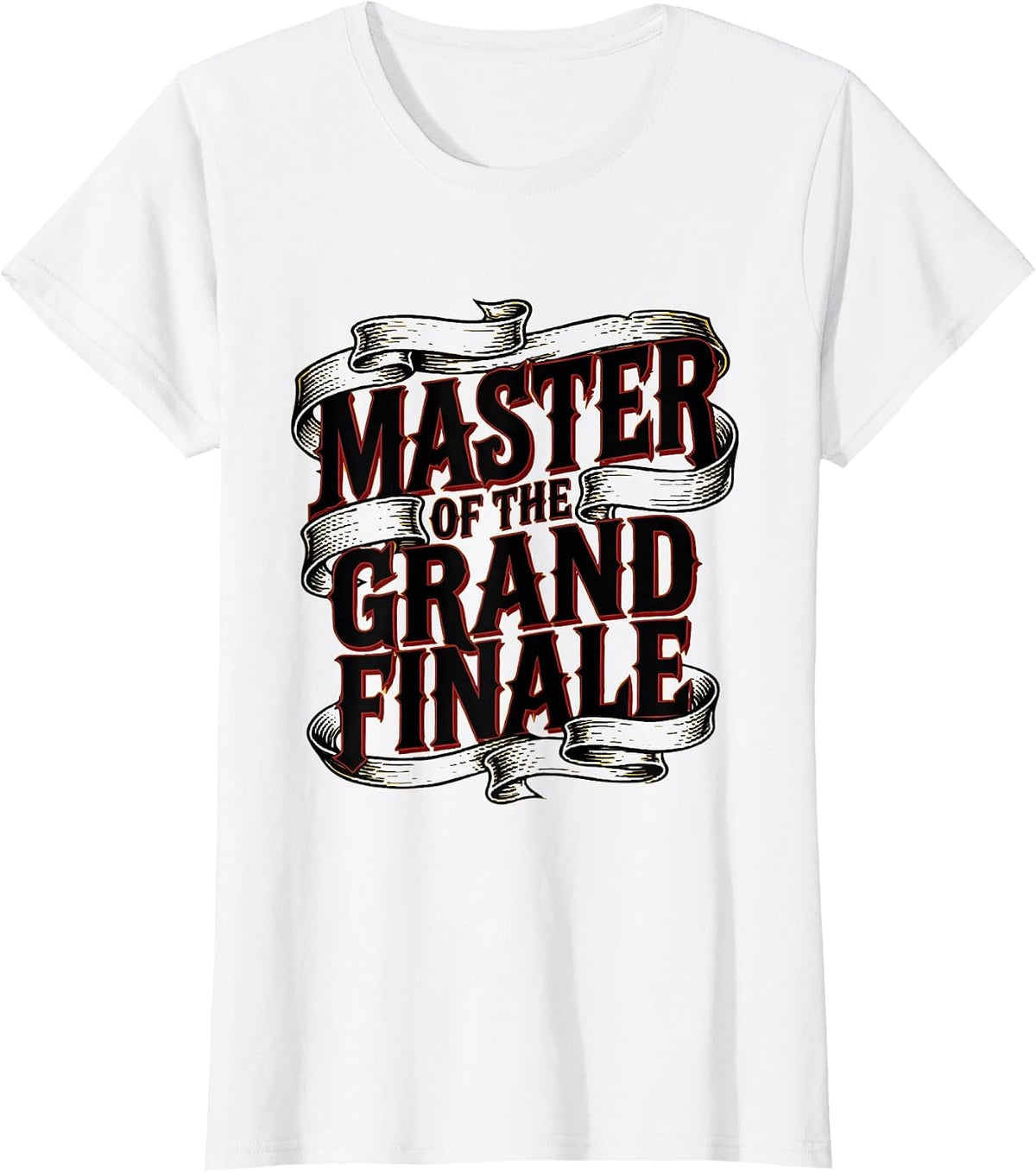 Master of the Grand Finale Firework Director T-Shirt - White