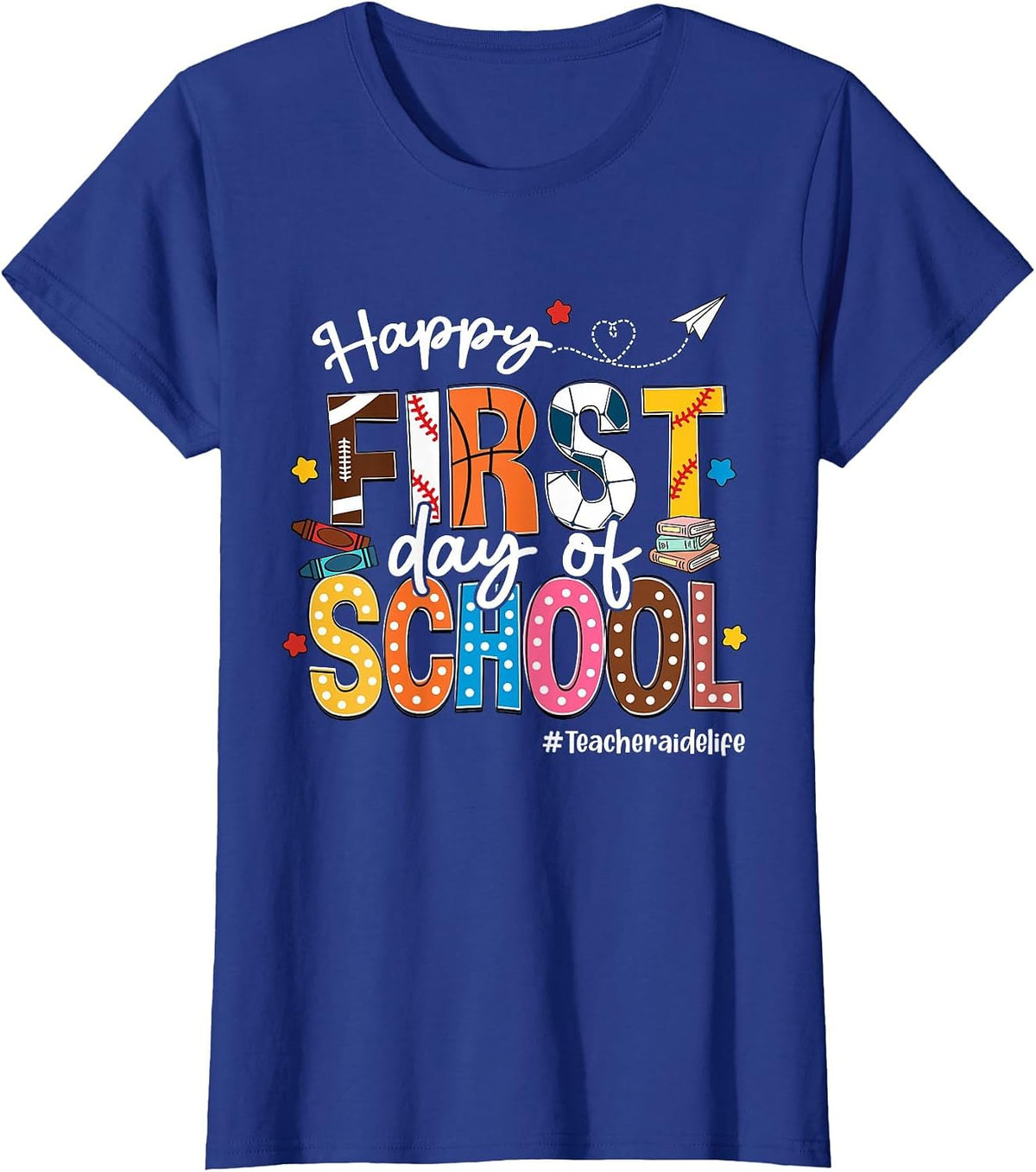 Funny T-Shirt - Royal Blue