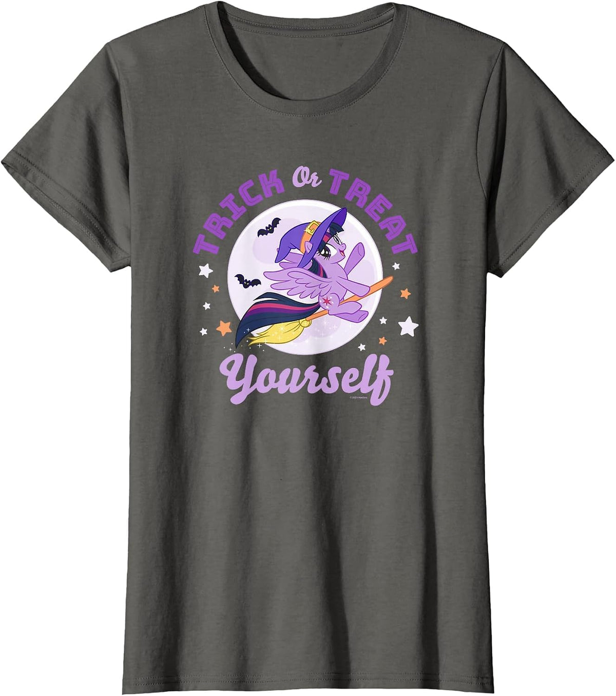 My Little Pony: Friendship is Magic Halloween Trick Or Treat T-Shirt - Asphalt Grey