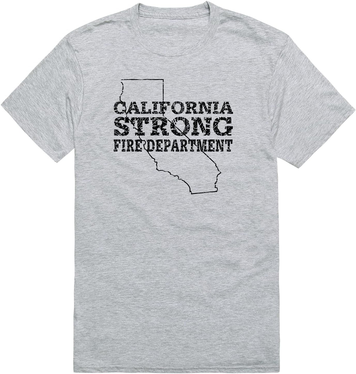Rapiddominance Distressed Tee Strong 4 - Heather Grey