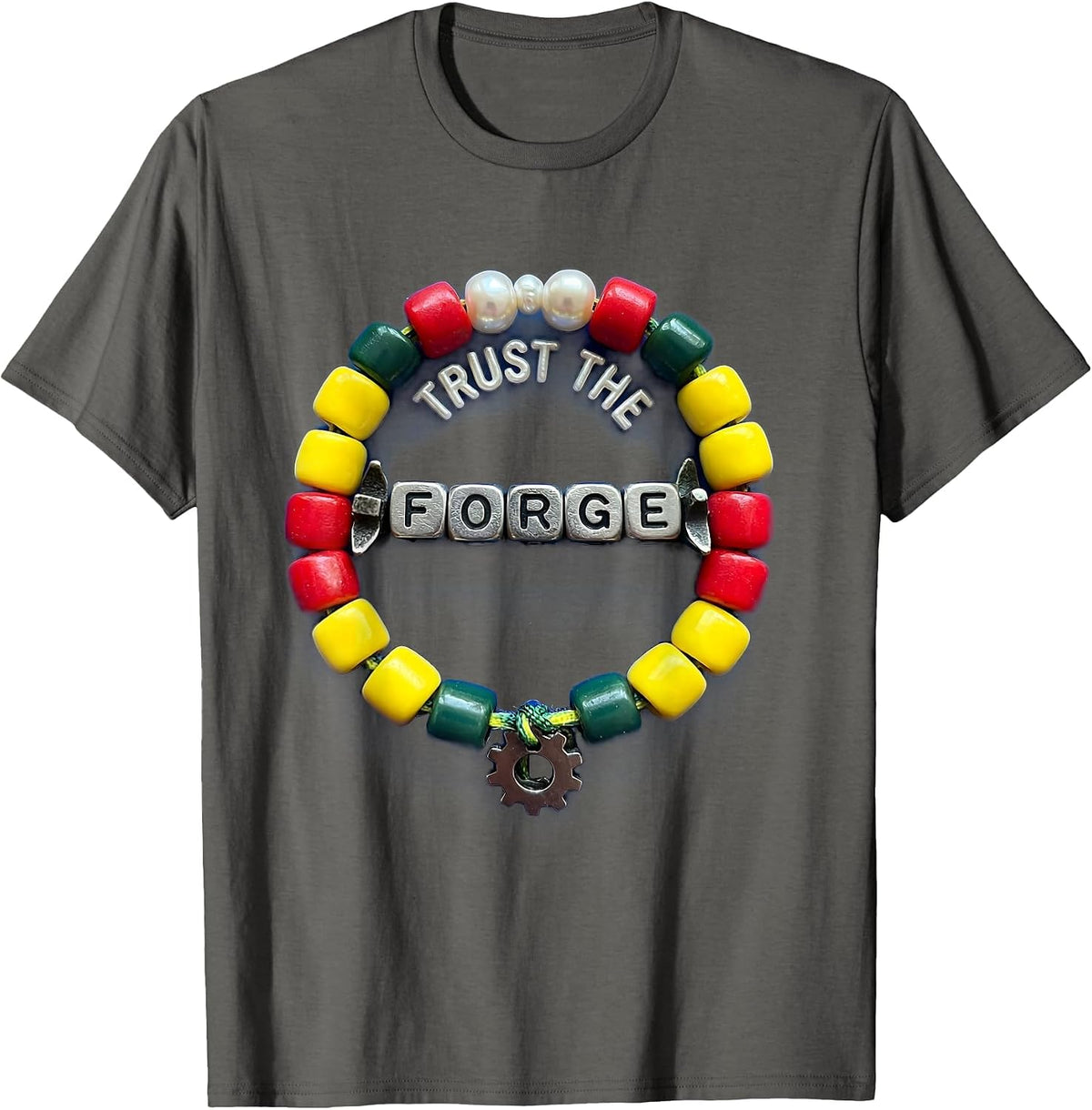 Men's Trust the Forge Valley Forge Automotive Design T-Shirt - Asphalt Grey