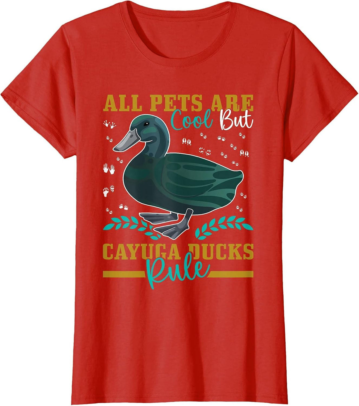 Cayuga Duck Accessories T-Shirt - Red
