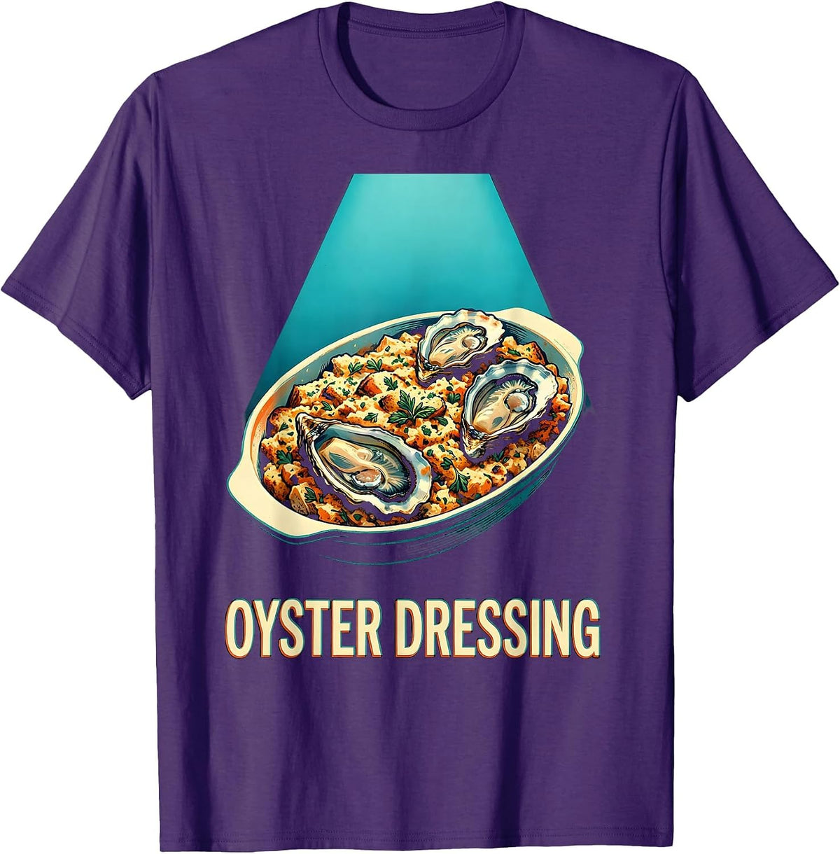 Oyster Dressing Bootleg 90's Rap Rock Vintage Funny T-Shirt - Purple