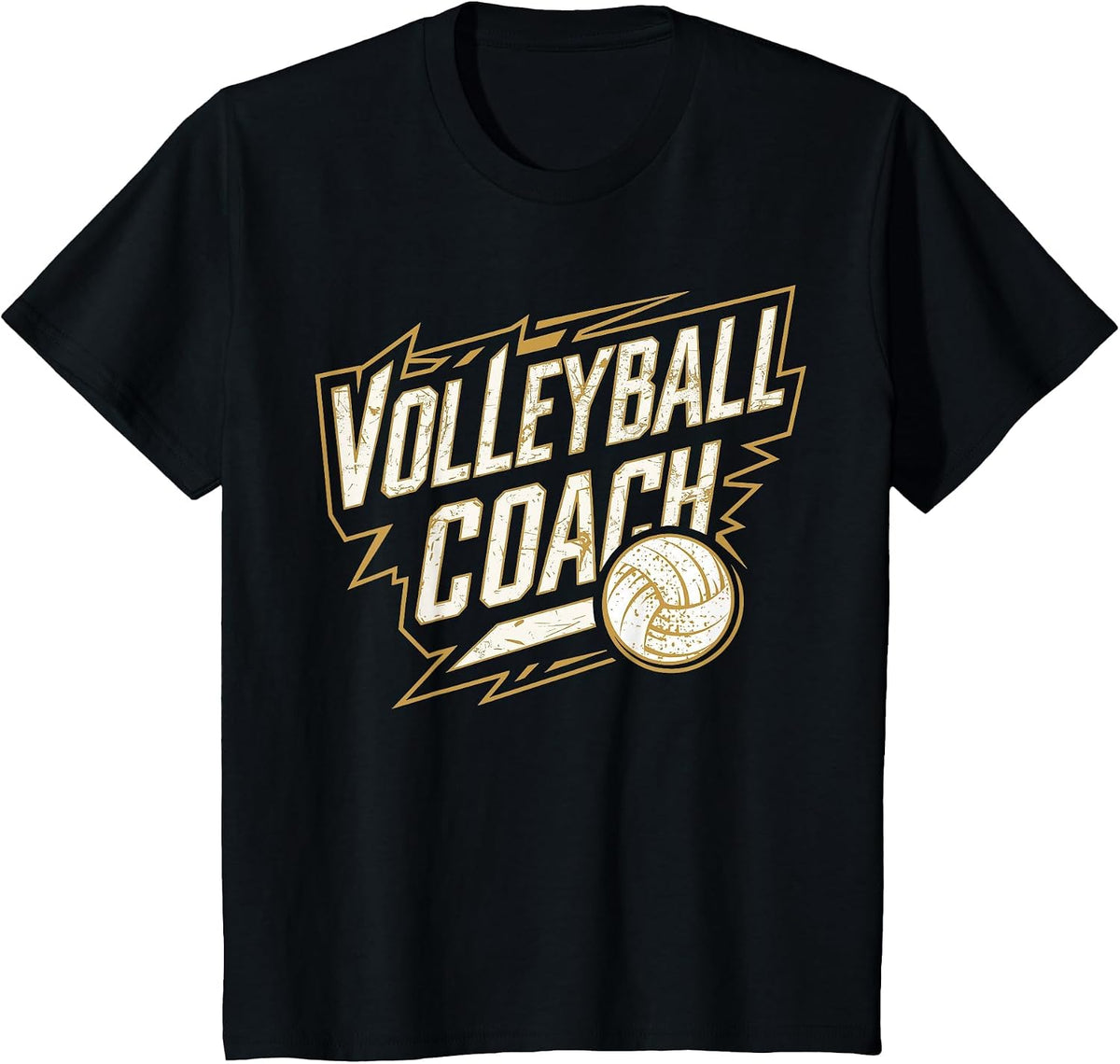Volleyball Coach I Volleyball T-Shirt - Black