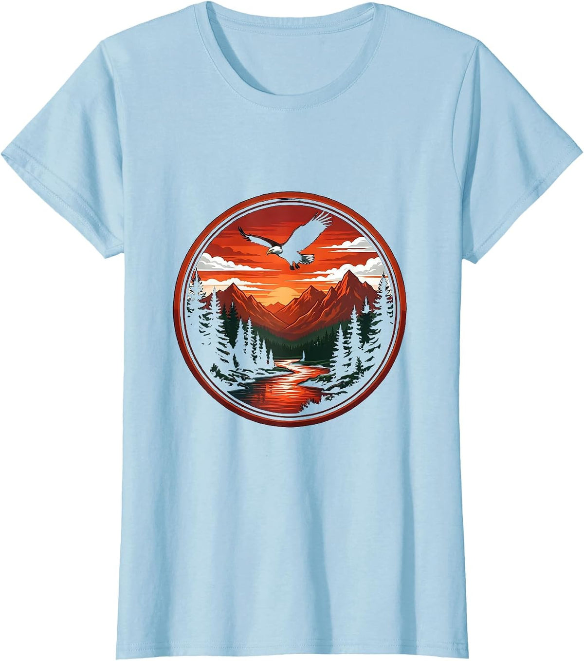 Labor Day Steel Worker Molten Metal Pour Graphic T-Shirt - Baby Blue