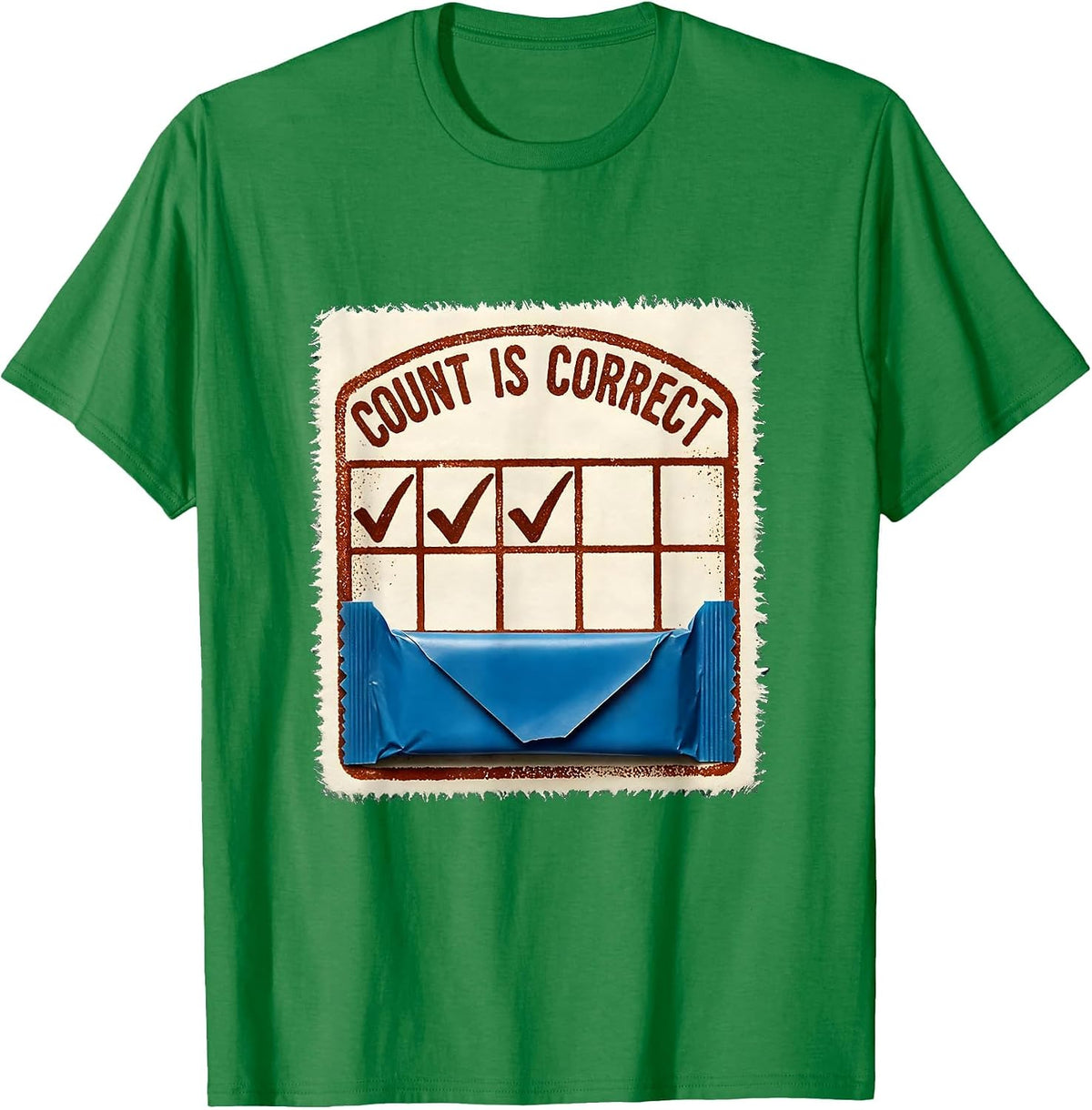 Men's Count Is Correct Funny Surgical Tech Scrub Tech Appreciation T-Shirt - Kelly Green