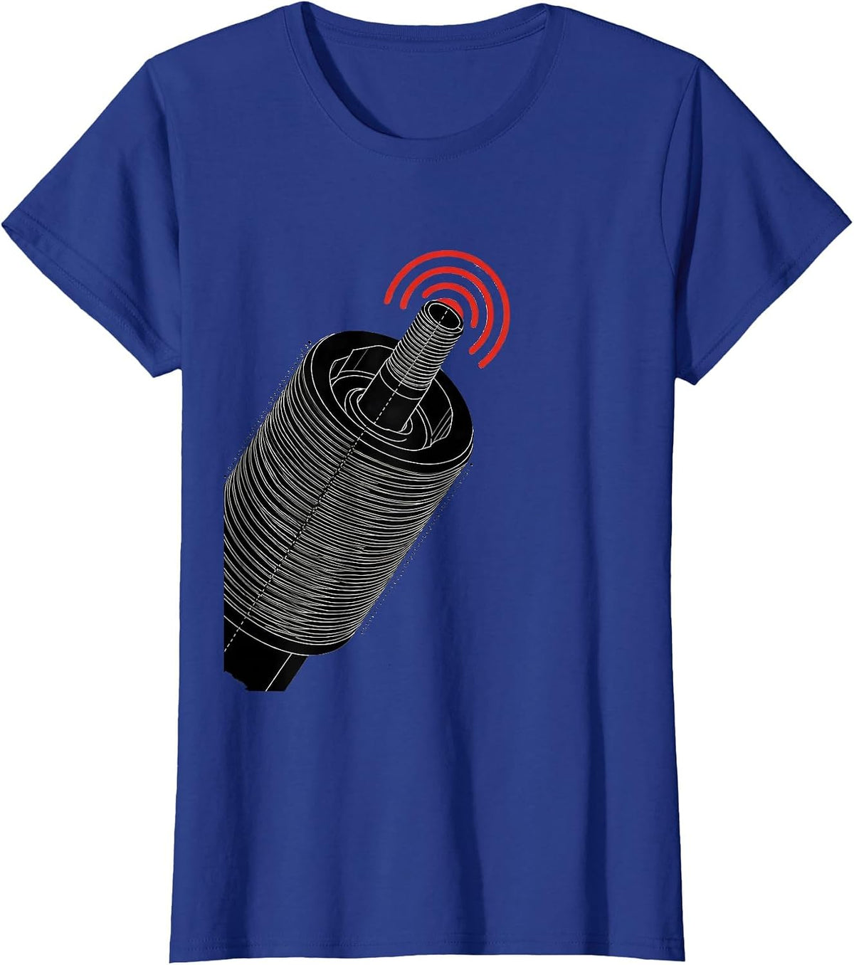Women's Precision Pipe Threader Die Swiss International Plumber T-Shirt - Royal Blue