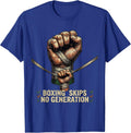 Boxing Skips No Generation Vintage Boxing Fan Gift T-Shirt - Royal Blue