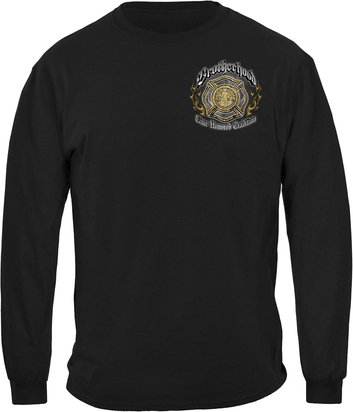 Firefighter Long Sleeves Time Honored Tradition Br FF2075LS - size chart