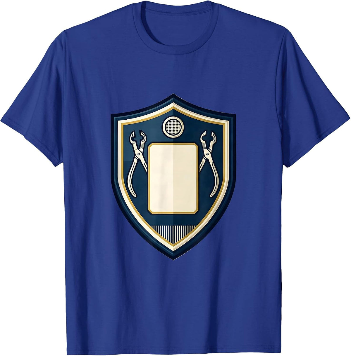 Surgical Tech Emblem Medical Scrub Tech Gift T-Shirt - Royal Blue