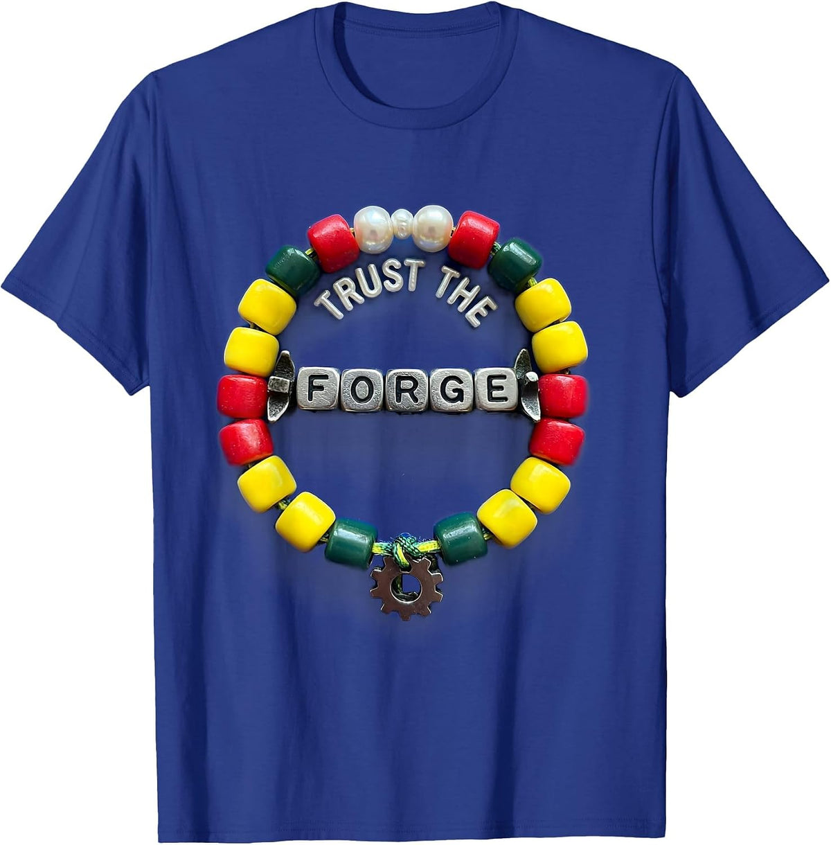 Men's Trust the Forge Valley Forge Automotive Design T-Shirt - Royal Blue