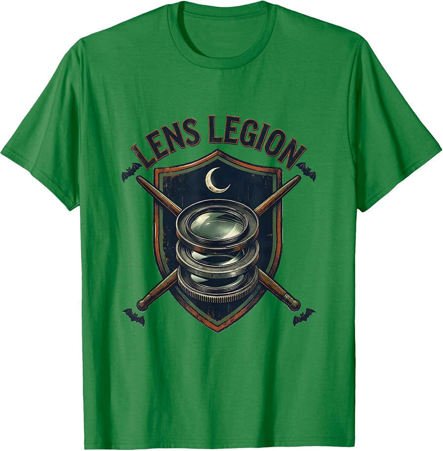 Men's Lens Legion Vintage Halloween Optometrist Eye Doctor Costume T-Shirt - Kelly Green