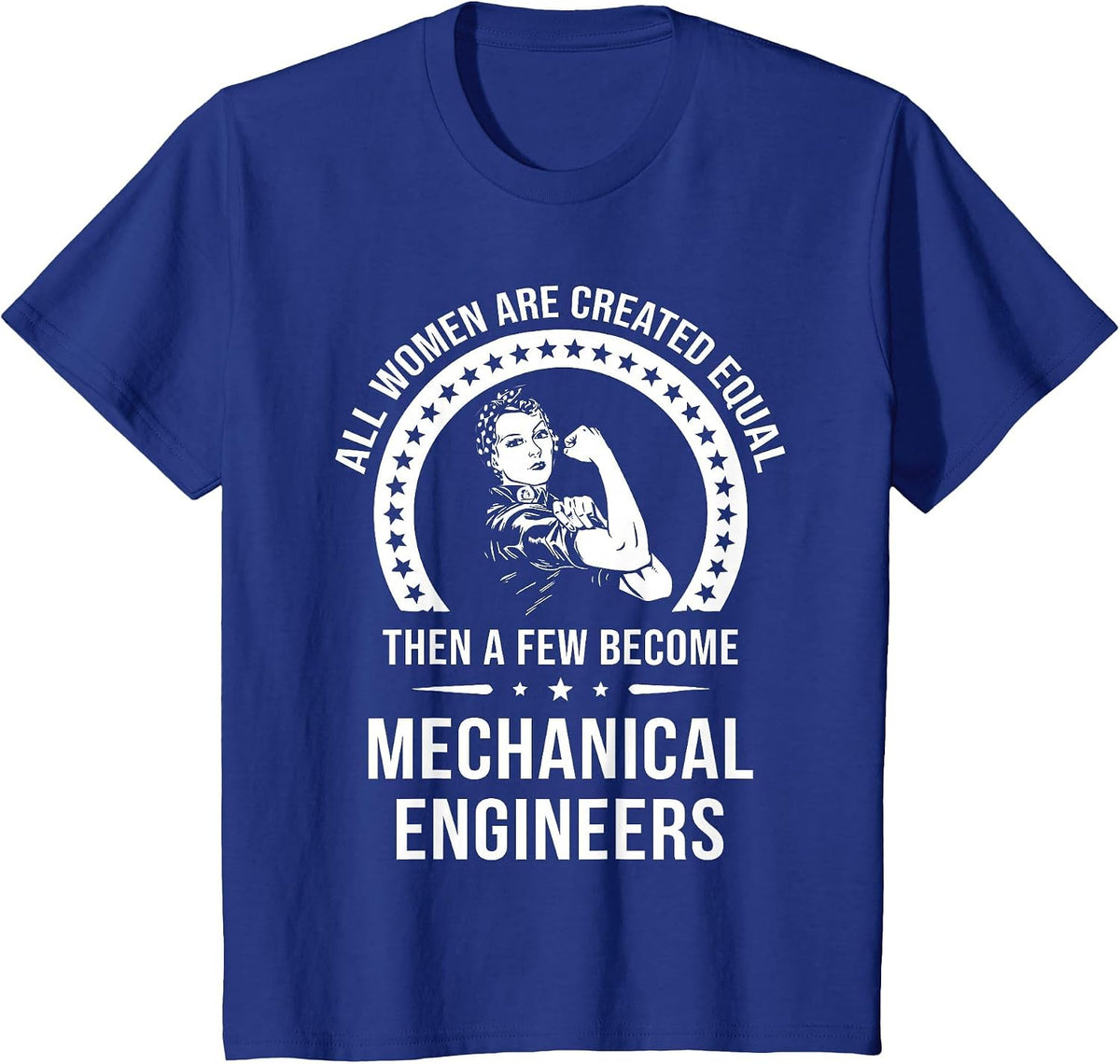 Mechanical Engineering Shirt for Women | Mechanical Engineering T-Shirt - Royal Blue