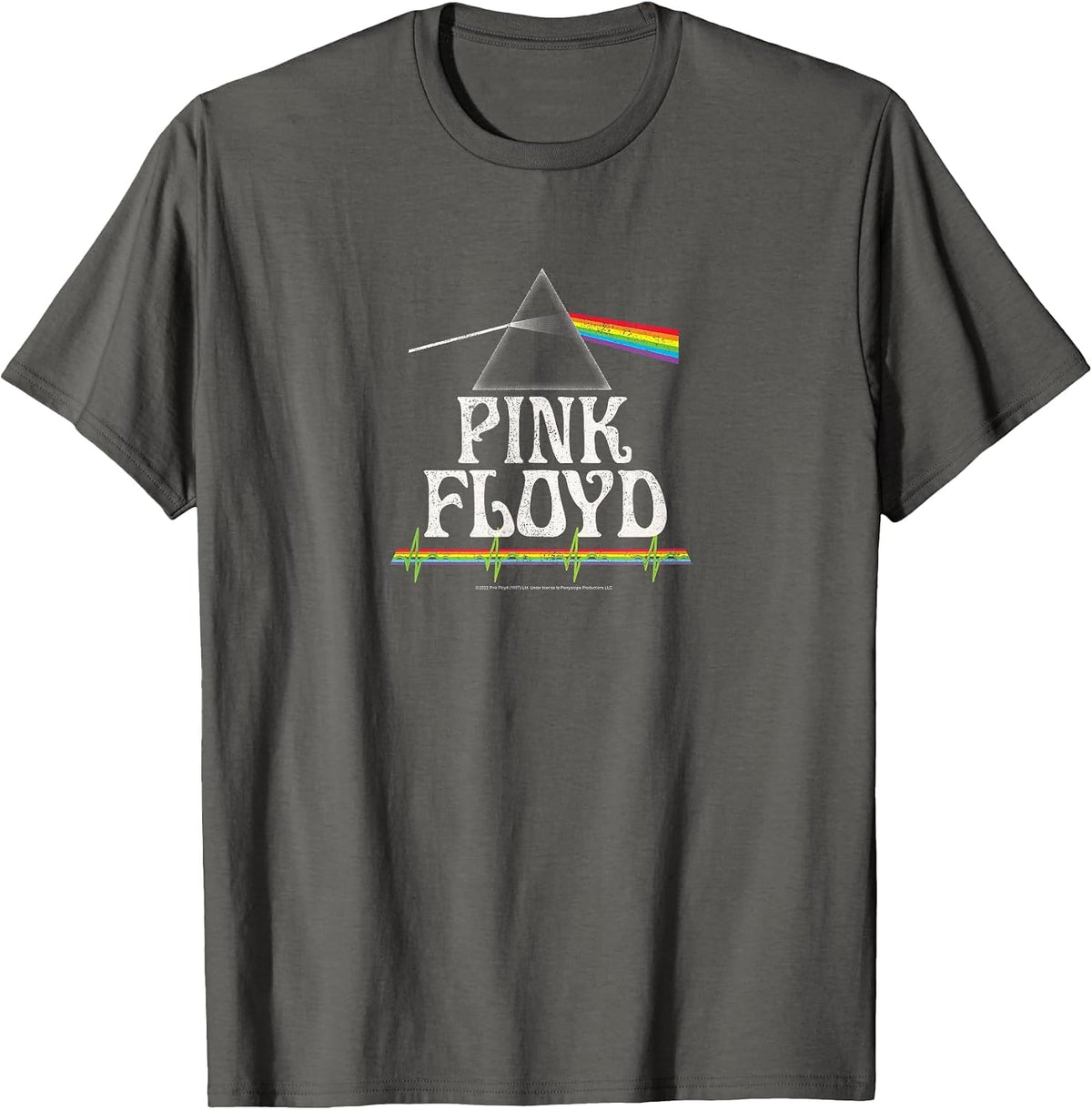 Pink Floyd - The Dark Side of the Moon T-Shirt - Asphalt Grey