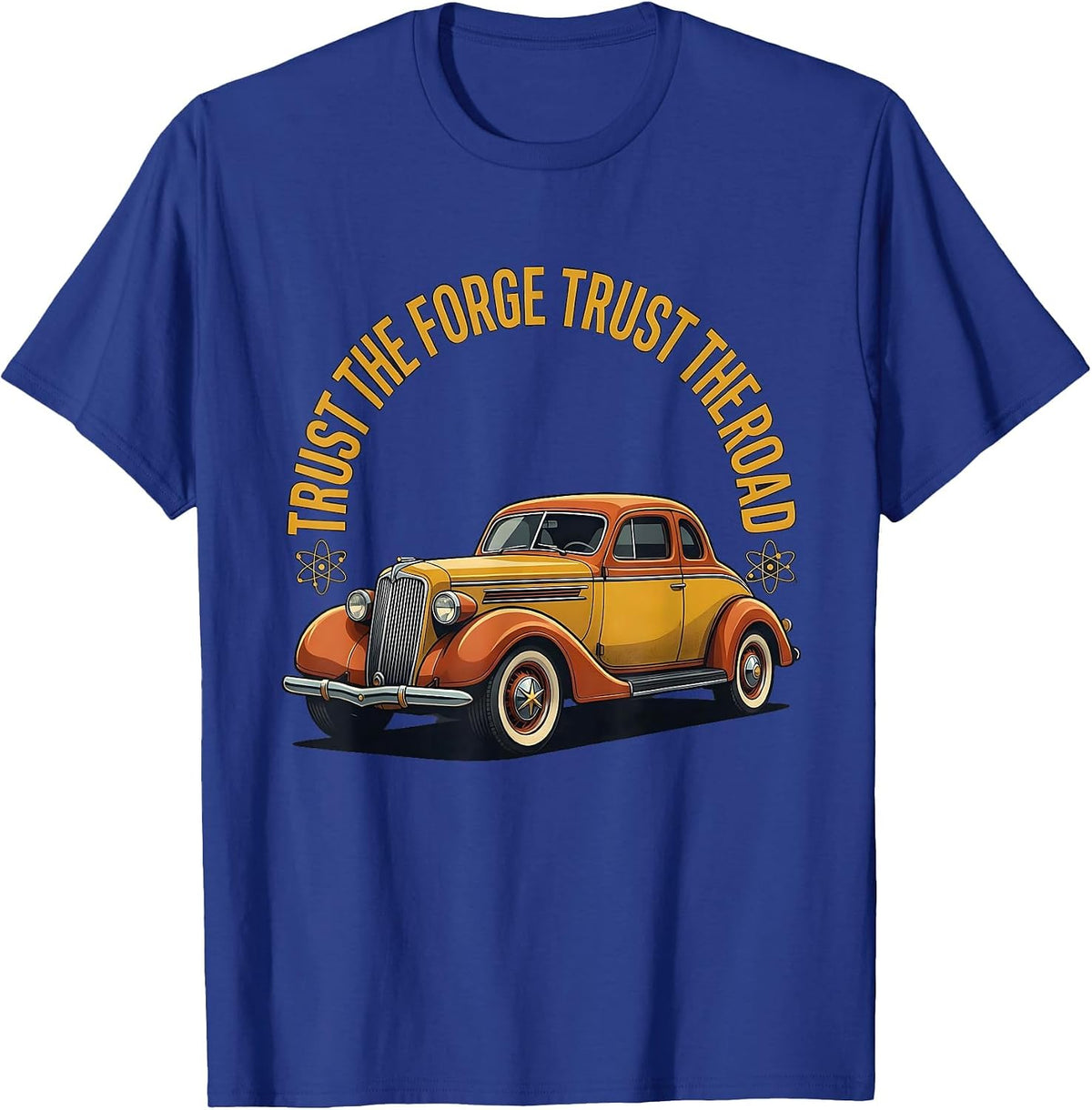 Men's Valley Forge Automotive Trust the Forge Trust the Road T-Shirt - Royal Blue