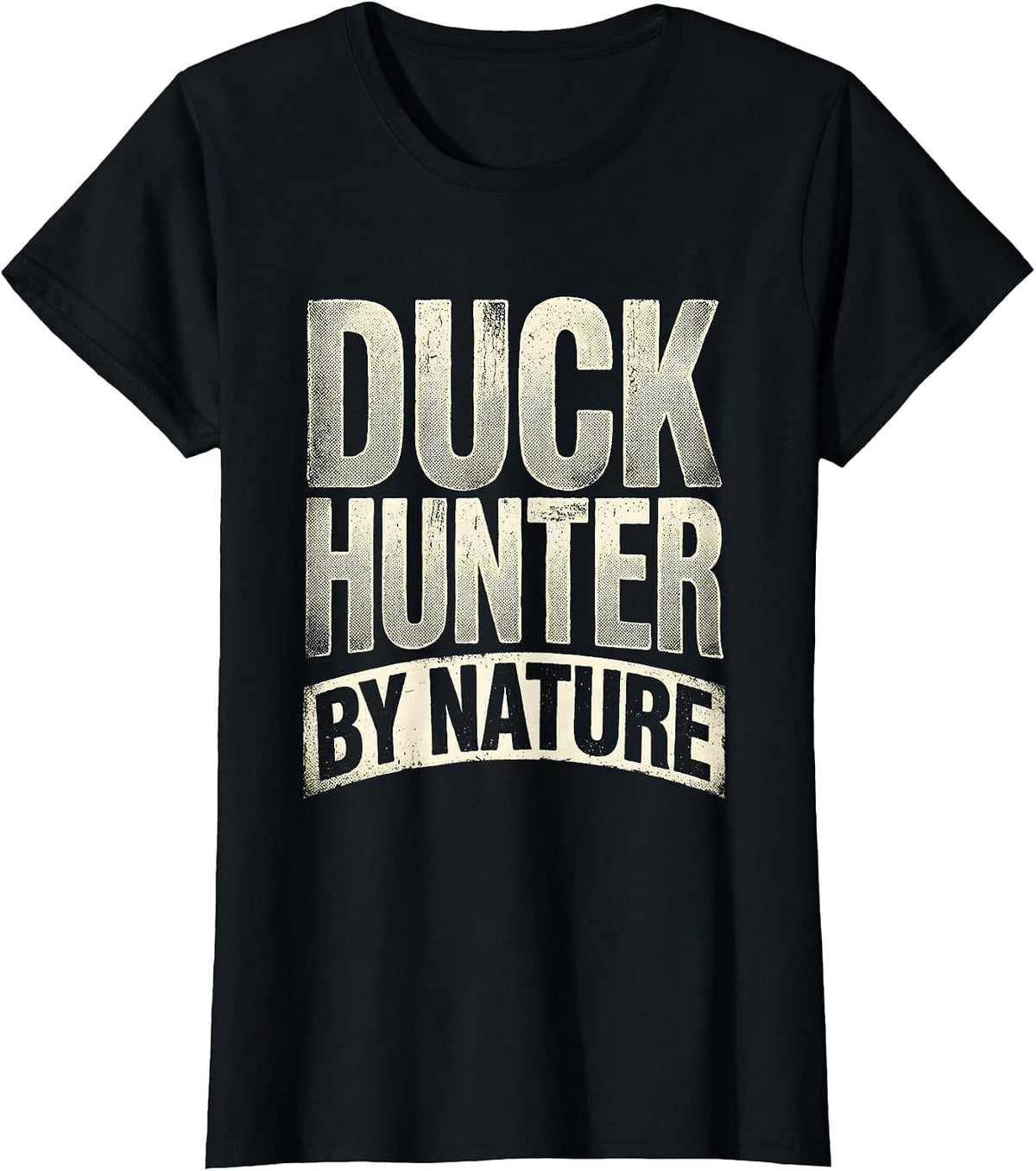 Duck Camo Duck Hunter By Nature Design T-Shirt - Black
